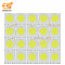 12V 5A 1 COB LED White color Hard strip light bulb Aluminum plate pack of 100 pcs